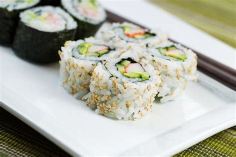 The California roll probably wasn't invented in California