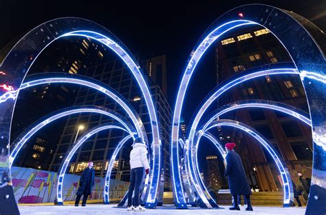 The Canary Wharf Winter Lights Festival Returns This Month