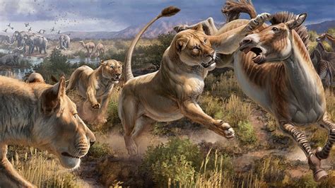 The Cave Lions of the Ice Age - YouTube