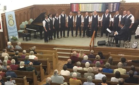 The Celtic Male Ensemble : charity concert at Truro School Chapel