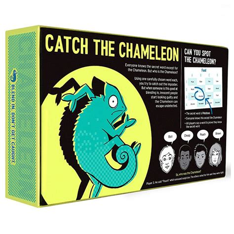The Chameleon Card Game Board Game Gameology