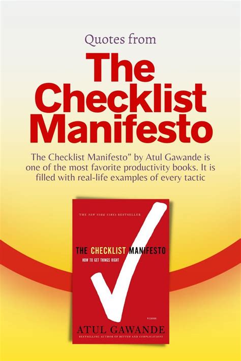 The Checklist Manifesto: Summary, Quotes, and Lessons