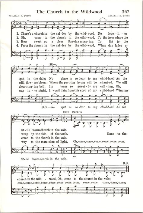 The Church in the Wildwood Wordwise Hymns