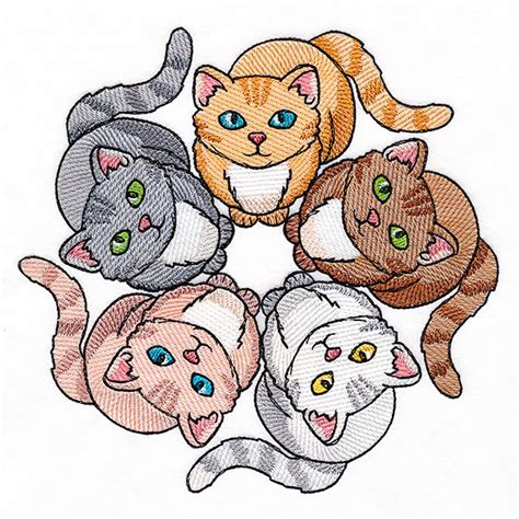 The Circle of Meow Cat Mandala - urbanthreads.com