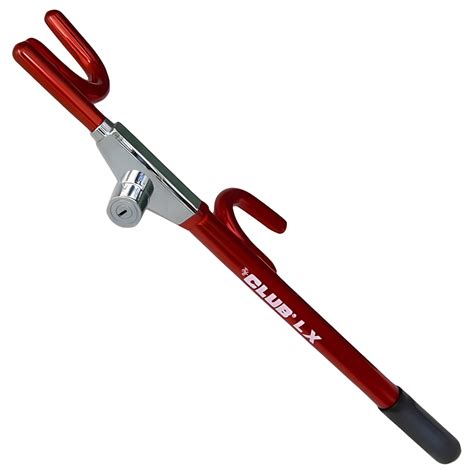 The Club LX Steering Wheel Lock, Red - Walmart.com