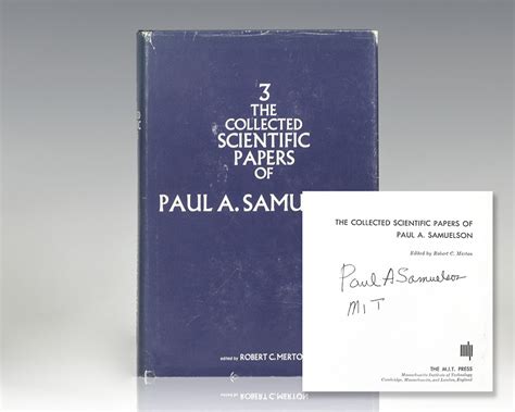 The Collected Scientific Papers of Paul A. Samuelson, Volume 3