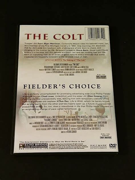 The Colt/Fielders Choice (DVD, 2007) 96009518592 eBay