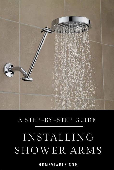 The Complete Guide to Removing and Installing a New Shower Arm - HomeViable