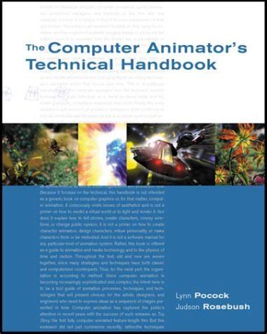 The Computer Animators Technical Handbook The Morgan Kaufmann Series In Computer Graphics