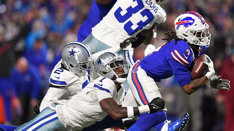 The Cowboys know they gave playoff opponents a blueprint by getting run over by the Bills