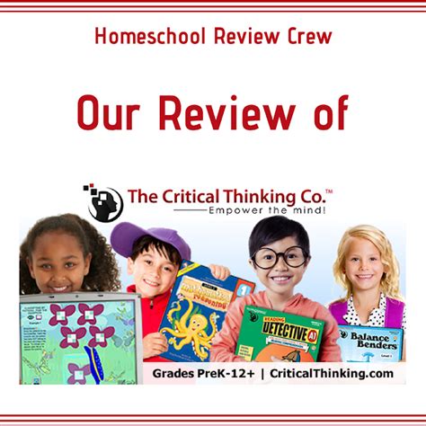 The Critical Thinking Co. Reviews - Homeschool Review Crew