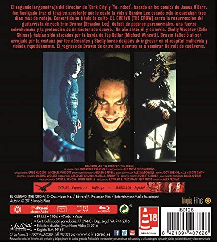 The Crow (1994) / El Cuervo (Blu-ray) - Blu-ray - FNAC