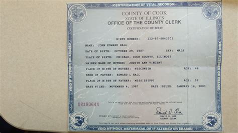 The Crux © 20062016 Birth Certificate, John Randall