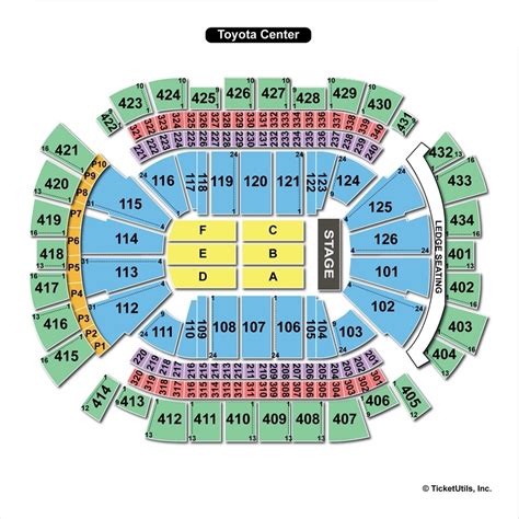 The Cure at Toyota Center - TX - View Seating Chart & Buy Tickets