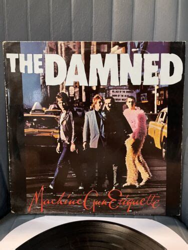 The Damned - Maschinengewehr Etikett Vinyl LP 1979 Chiswick