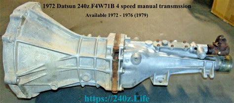 The Datsun “B” Series Manual Transmissions - 240z.life