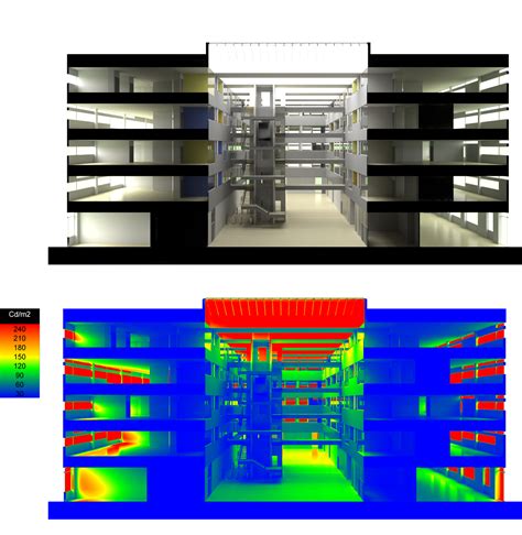 The Daylight Visualizer evaluates a room’s daylight quantity