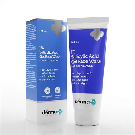 The Derma Co 1% Salicylic Acid Gel Face Wash With Salicylic