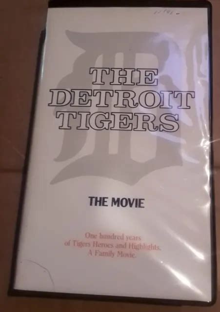 The Detroit Tigers The Movie 1986 VHS eBay