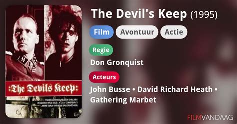 The Devils Keep Film, 1995.