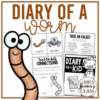 The Diary Of A Worm Teaching Resources TPT