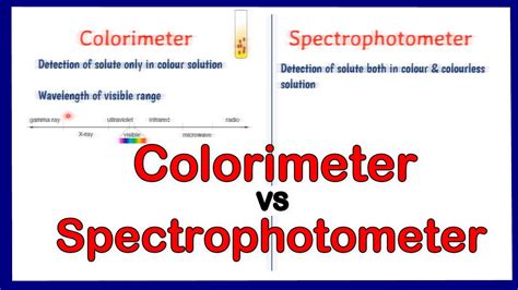 The Difference Between a Colorimeter and a Spectrophotometer