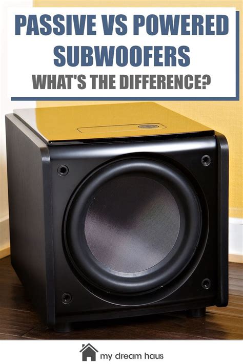 The Difference Between a Passive and Powered Subwoofer