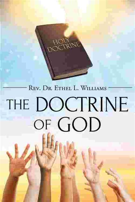 The Doctrine of God by REV Dr Ethel L Williams Goodreads