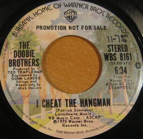 The Doobie Brothers - I Cheat the Hangman Lyrics Lyrics.com