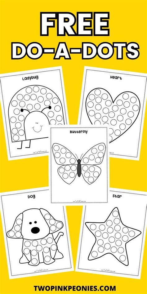 The Dot Activities Free Printable