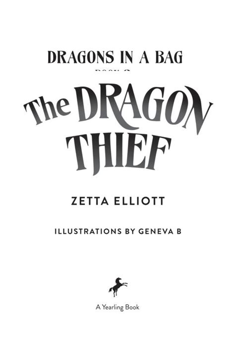 The Dragon Thief by Zetta Elliott: 9781524770525 Brightly Shop