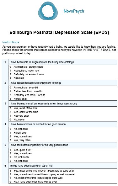 The Edinburgh Postnatal Depression Scale (EPDS): A review of the ...