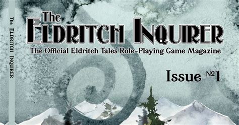 The Eldritch Inquirer #1 - Raven God Games DriveThruRPG.com