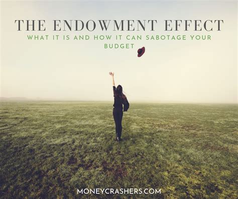 The Endowment Effect What It Is and How It Can Sabotage Your Budget