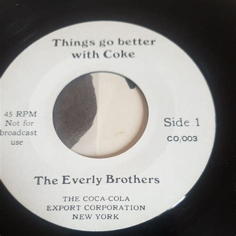 The Everly Brothers – Things Go Better With Coke Lyrics - Genius