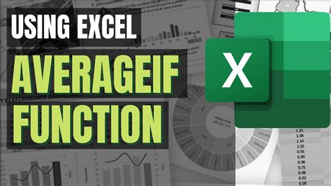 The Excel AVERAGEIFS Function - YouTube