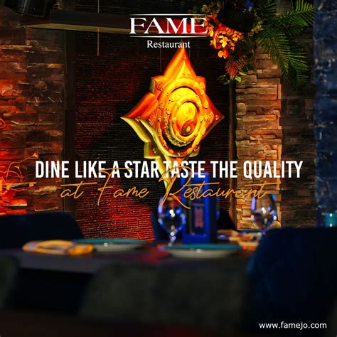 The Fame Restaurant. 
