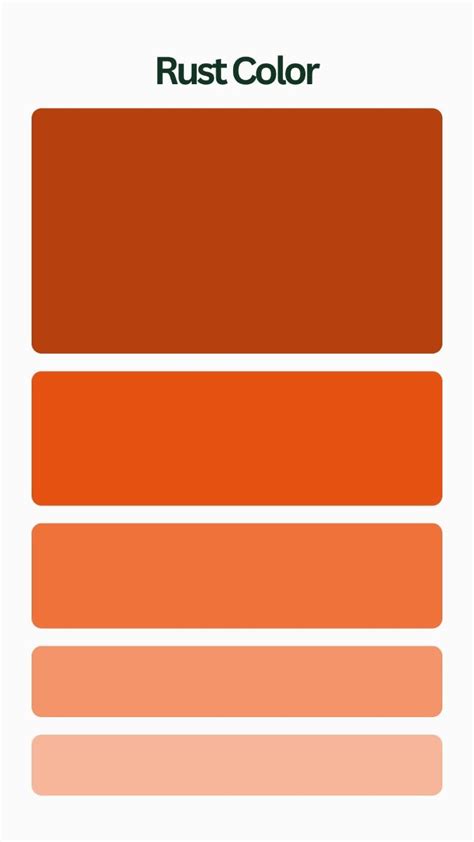 The Fine Color Of Rust