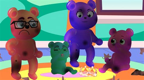 The Finger Family Gummy Bear Family Nursery Rhyme - YouTube