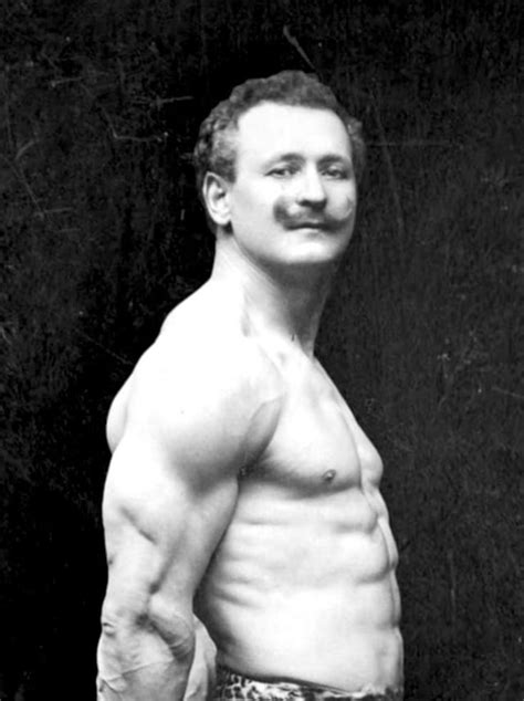The First Bodybuilder. While
