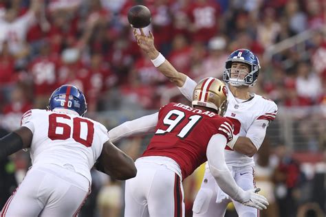 The Giants can’t overcome injuries to Barkley and Thomas in a 30-12 loss to the 49ers