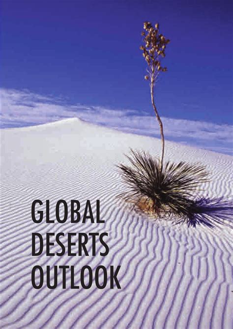 The Global Deserts Outlook