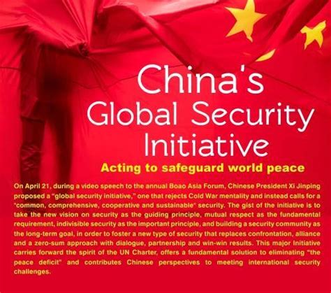 The Global Security Initiative: China’s Proposal for Safeguarding World Peace and Security