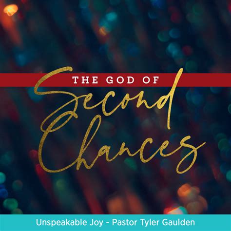 The God of Second Chances • A podcast on Anchor