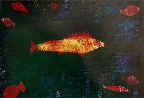 The Golden Fish (The Goldfish) by Paul Klee - LadyKflo