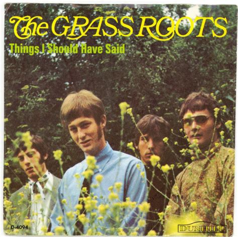 The Grass Roots - Things I Should Have Said - Discogs