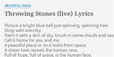 The Grateful Dead – Throwing Stones Lyrics Genius Lyrics