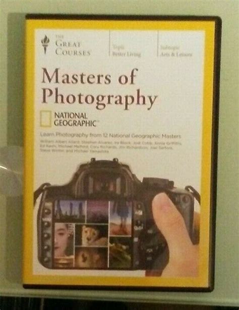 The Great Courses Masters of Photography DVD eBay