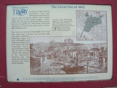 The Great Fire of 1862 Historical Marker - hmdb.org