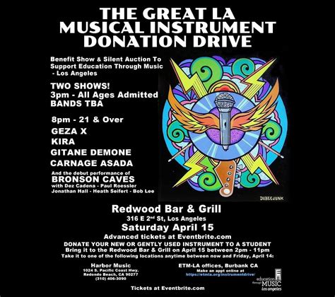 The Great LA Musical Instrument Donation Drive